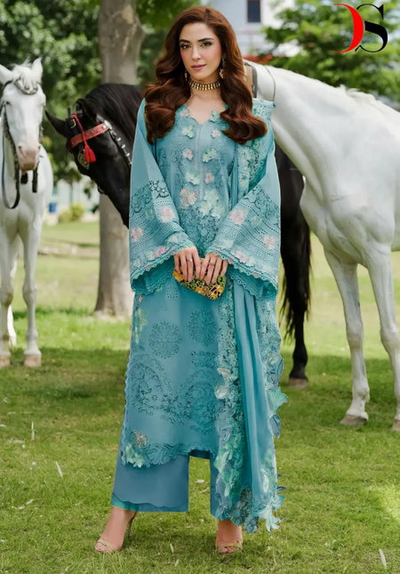 Elaf 1296 A To D By Deepsy Cotton Wholesale Pakistani Dress Matrial In India

